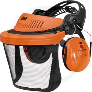 Peltor Hearing and face protection combination