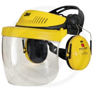 Peltor Hearing and face protection combination
